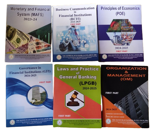 Picture of Banking Diploma Part-1 Books for JAIBB Exams (6 Books Set) (White)