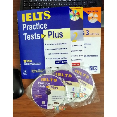 Picture of IELTS Practice Test Plus 1, 2, 3 With DVD
