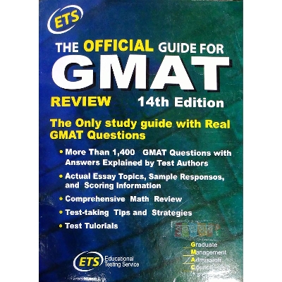 Picture of The Official Guide For GMAT Review 14th Edition