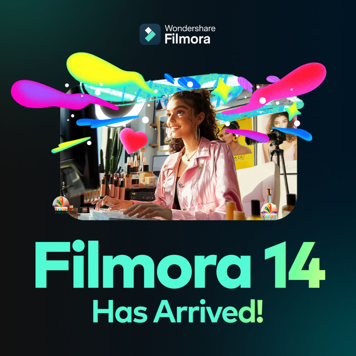Picture of Wondershare Filmora 14 Video Editing Software (No Water Mark)
