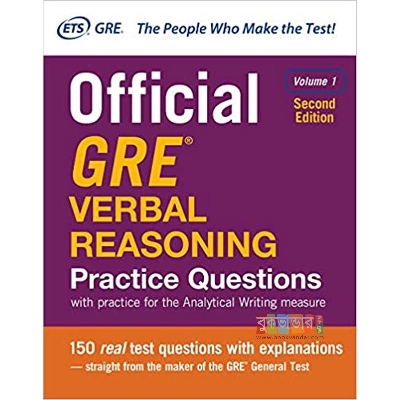 Picture of ETS Official GRE Verbal Reasoning Practice Questions (2nd Edition)