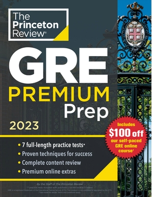 Picture of Princeton GRE Premium Prep 2023 (White Print)