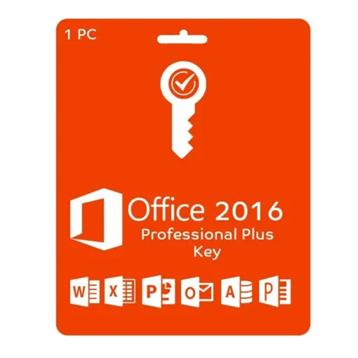 Picture of Microsoft Office 2016 Professional Plus Retail Product Key (Life Time) -1 PC