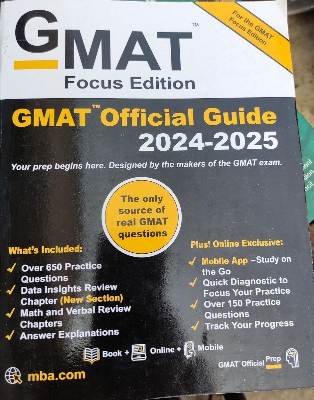Picture of GMAT Official Guide 2024-25