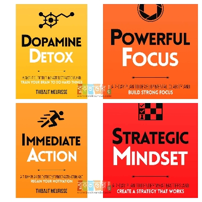 Picture of Productivity Series Full Set (Dopamine Detox, Immediate Action, Strategic Mindset and Powerful Focus)