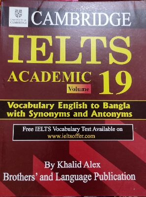 Picture of Cambridge IELTS Academic 19 Vocabulary with Bangla