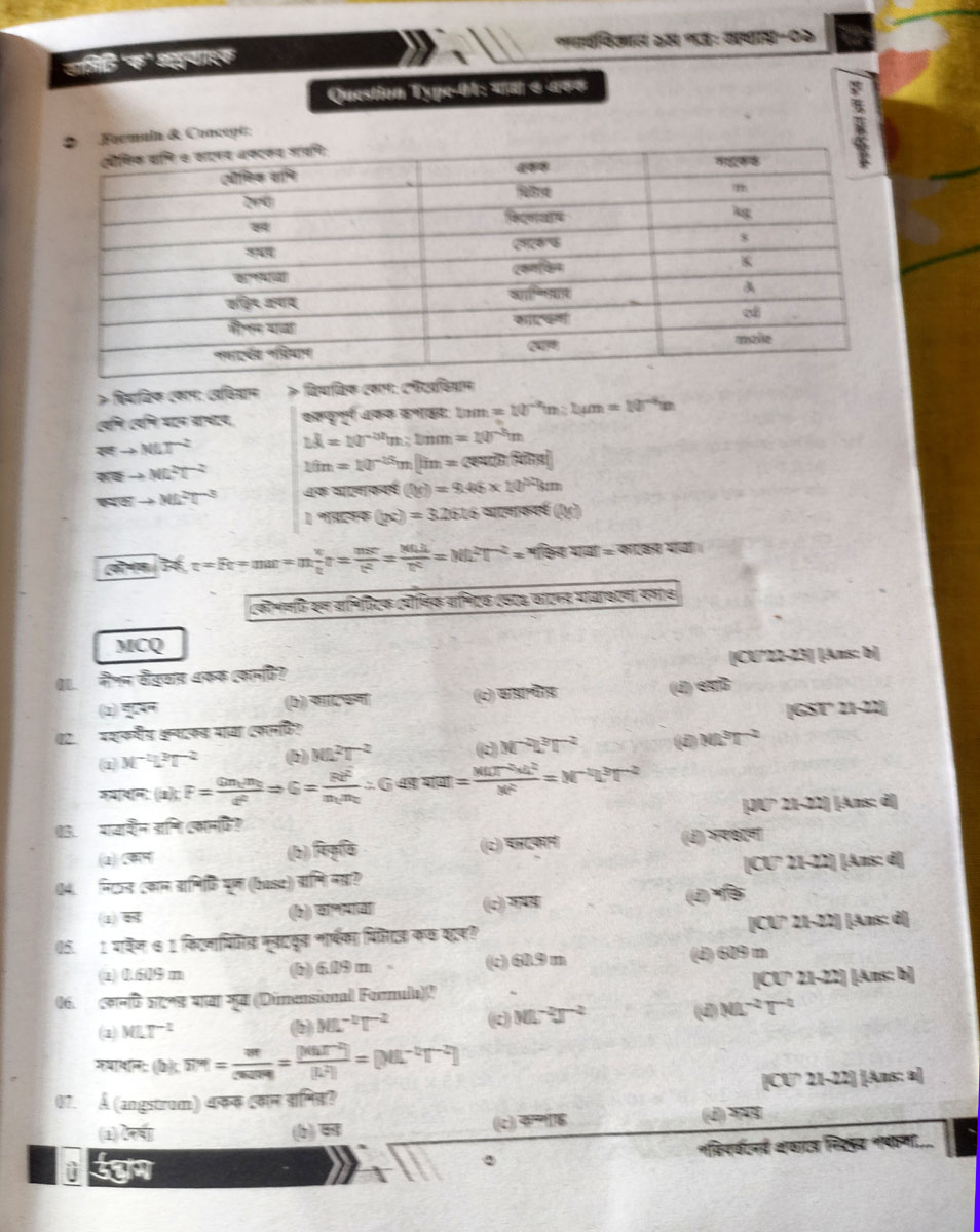 Picture of Udvash University Admission Question Bank "Ka" 2023-24