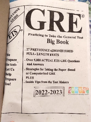 Picture of GRE Practicing to Take the General Test: Big Book