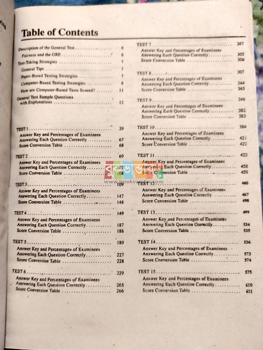 Picture of GRE Practicing to Take the General Test: Big Book