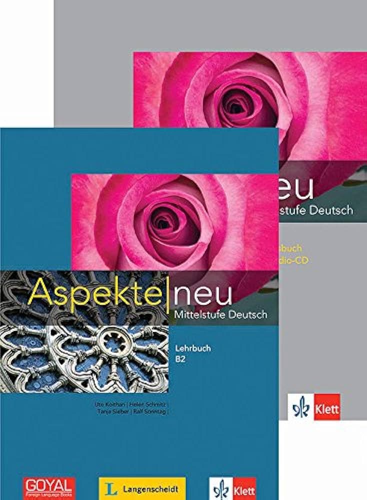 Picture of Aspekte Neu B2, 3 Book Set Textbook + Workbook  + Intensivtrainer (Black and White)
