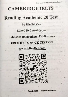 Picture of Cambridge IELTS Academic 20 with Answer