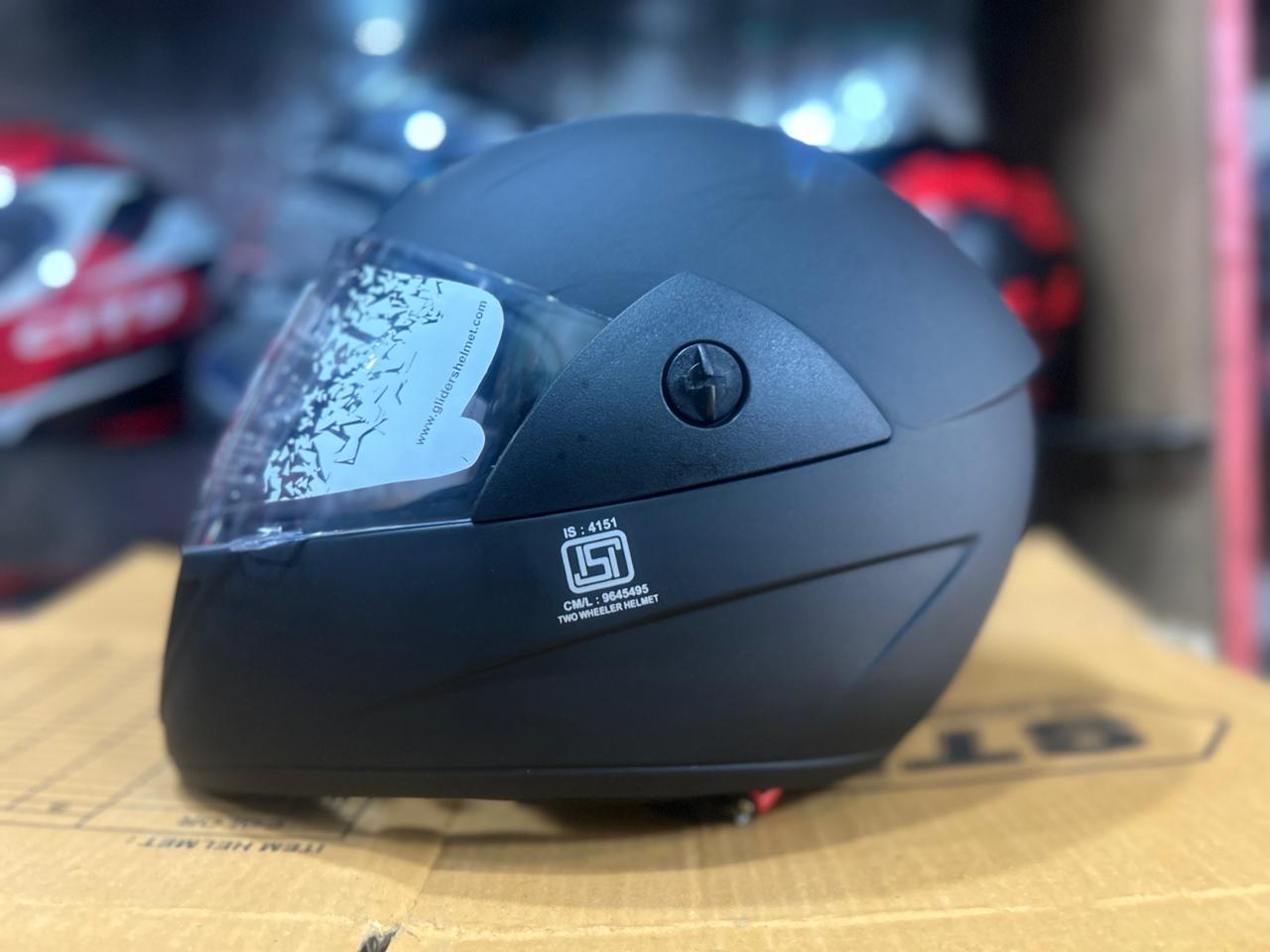 Jazz DLX Helmet Full Face -Matt Black