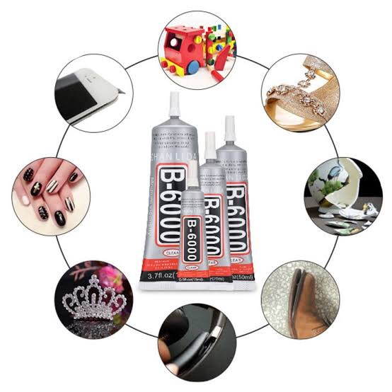 Picture of B6000 Glue for Rhinestones Crystal Adhesive Multi-Function Glues,Super Glue for Phone Screen Repair Epoxy Resin DIY Jewelry Crafts Glass Supplies (B6000-110ml)