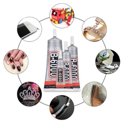 Picture of B6000 Glue for Rhinestones Crystal Adhesive Multi-Function Glues,Super Glue for Phone Screen Repair Epoxy Resin DIY Jewelry Crafts Glass Supplies (B6000-110ml)