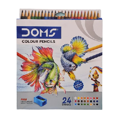 Picture of DOMS Fsc 24 Shades Colour Pencil