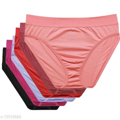 Picture of 3 piece Cotton Panty For Women and panti for girls / Export quality ladies pantie / girls panty