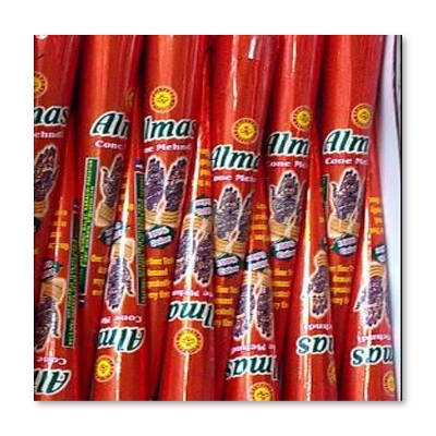 Picture of Almas Pakistani Henna mehandi pack of 3 cones