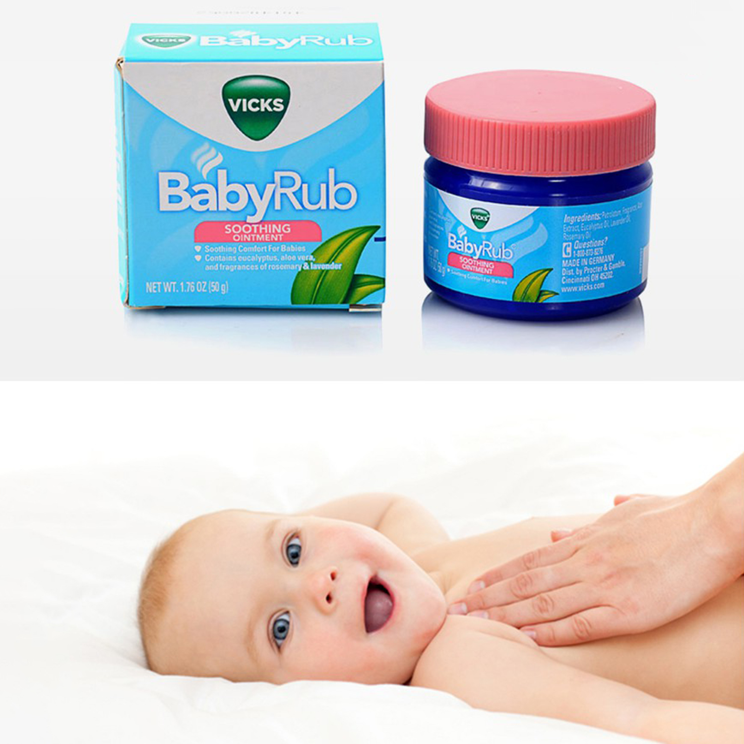 Picture of Vicks BabyRub - 50ml (Indian)