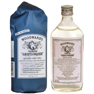 Picture of Woodward's GRIPE WATER Baby Infant Colic Gas Stomach Pain Indigestion 130 ML| Made in India