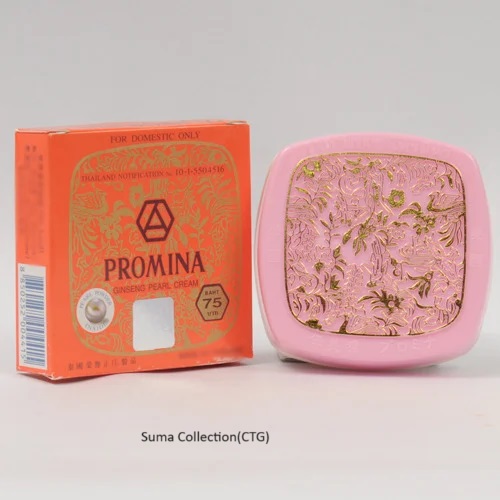Picture of Promina Ginseng Pure Pearl Face Cream Removal Freckle & Acne Dark Spot White -11g(Thailand)