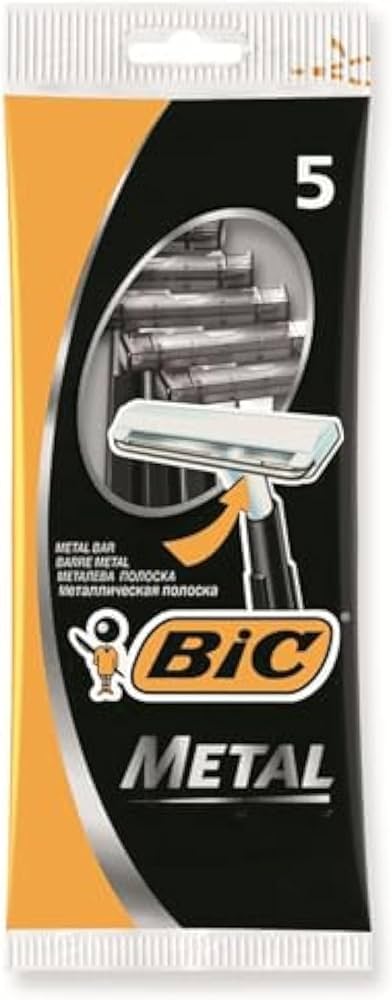 Picture of Bic Metal Men's Disposable Shaving Razors-1Pcs/5Pcs/10Pcs
