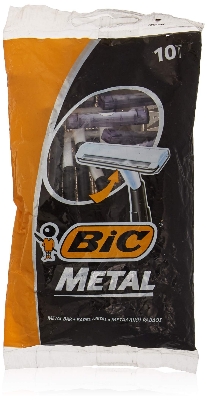 Picture of Bic Metal Men's Disposable Shaving Razors-1Pcs/5Pcs/10Pcs