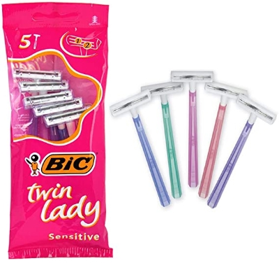 Picture of BIC Twin Lady Disposable Razor For Women-5 Pcs