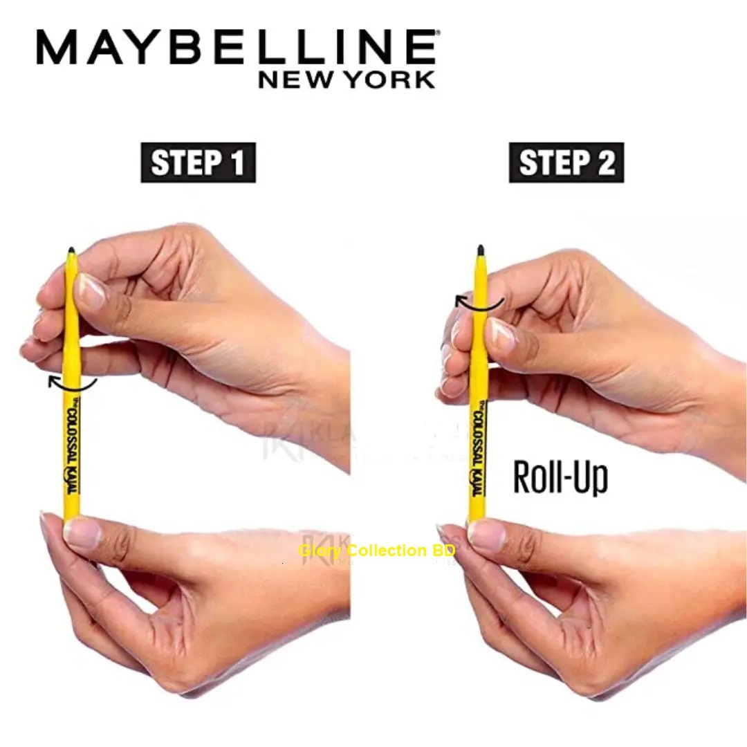 Picture of Maybelline New York Colossal Kajal Deep black, Waterproof kajal, 24Hrs Stay Kajal 0.35g -1pcs