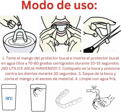 Picture of Anti-snoring Mouthguard, Adjustable Anti-snoring Mouthpiece, Sleeping Devices, Snoring and Bruxism Stopper, Mouthpiece To Improve Sleep