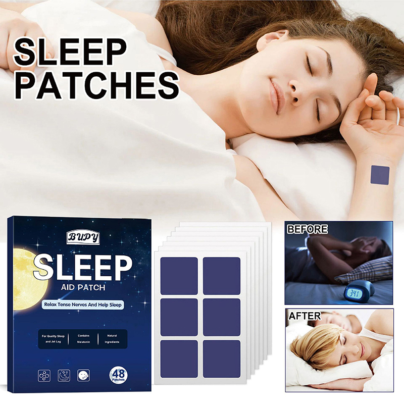 Picture of Cross-Border Bupy Sleep Auxiliary Patch, Night Care, Body Improvement, Fall Asleep Improvement, Sleep Quality Care Sleep Patch