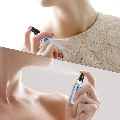 Picture of 5ml Portable Mini Refillable Perfume Bottle With Spray Scent Pump Empty Cosmetic Containers Spray Atomizer Bottle For Travel