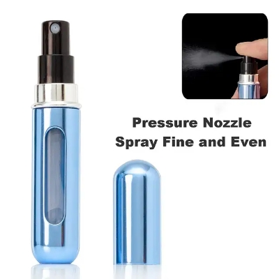 Picture of 5ml Portable Mini Refillable Perfume Bottle With Spray Scent Pump Empty Cosmetic Containers Spray Atomizer Bottle For Travel