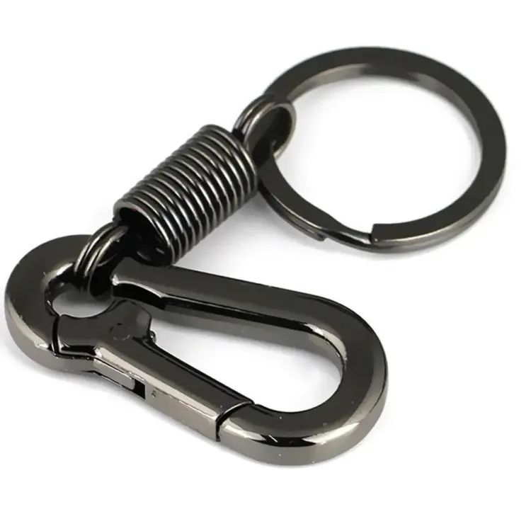 Picture of Spring Keychain Climbing Hook Car Keychain Simple Strong Shape Keychain Accessories