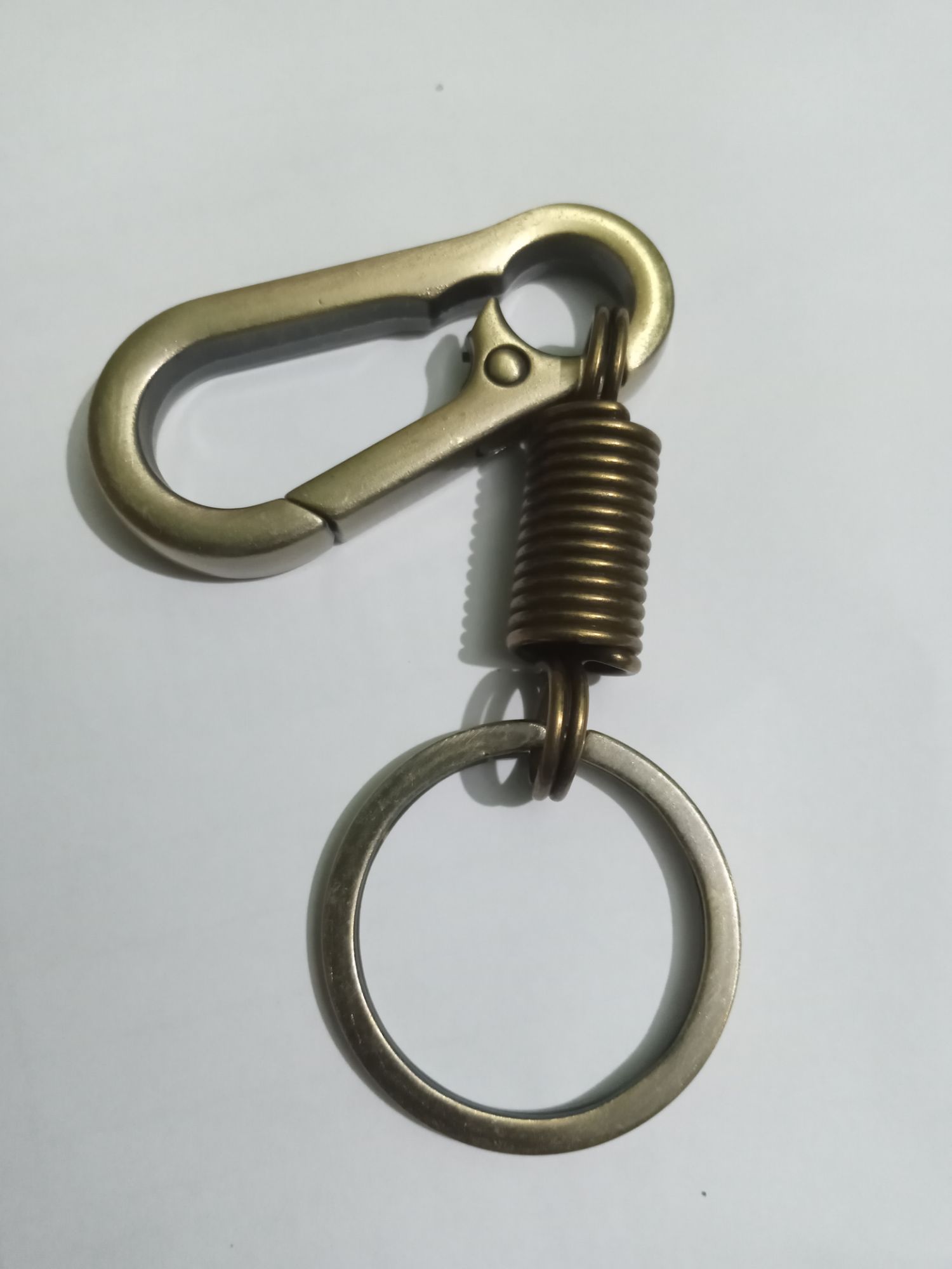 Picture of Spring Keychain Climbing Hook Car Keychain Simple Strong Shape Keychain Accessories