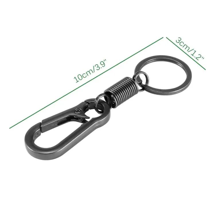 Picture of Spring Keychain Climbing Hook Car Keychain Simple Strong Shape Keychain Accessories