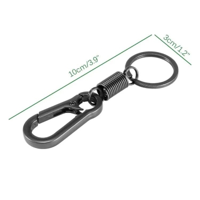 Picture of Spring Keychain Climbing Hook Car Keychain Simple Strong Shape Keychain Accessories