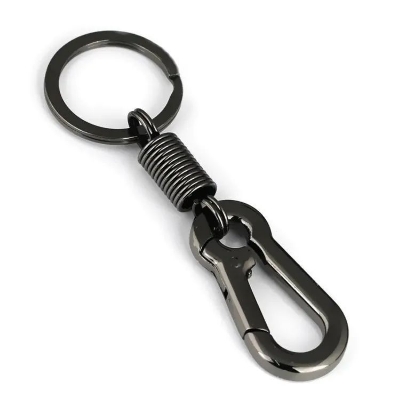 Picture of Spring Keychain Climbing Hook Car Keychain Simple Strong Shape Keychain Accessories