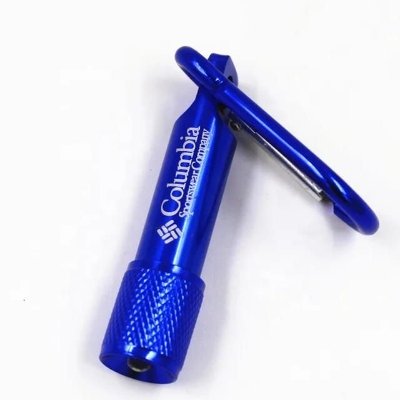 Picture of EDC Pocket Mini Torch Key Ring Light LED Key Chain Carabiner Flashlight