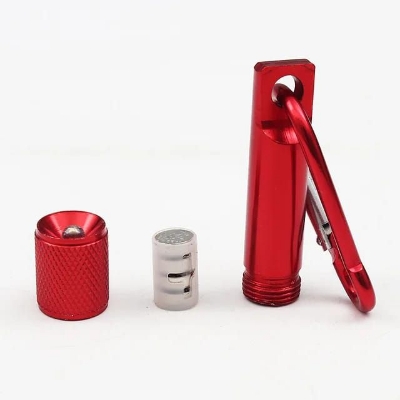 Picture of EDC Pocket Mini Torch Key Ring Light LED Key Chain Carabiner Flashlight