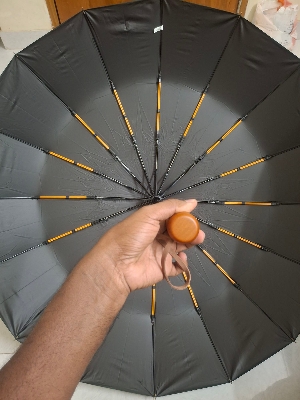 Picture of 12 Ribs High Quality  Umbrella Man and women Luxury 12Ribs Umbrella for Car Business Big Umbrella Sun Rain Women Parasol Windproof Folding -Umbrella