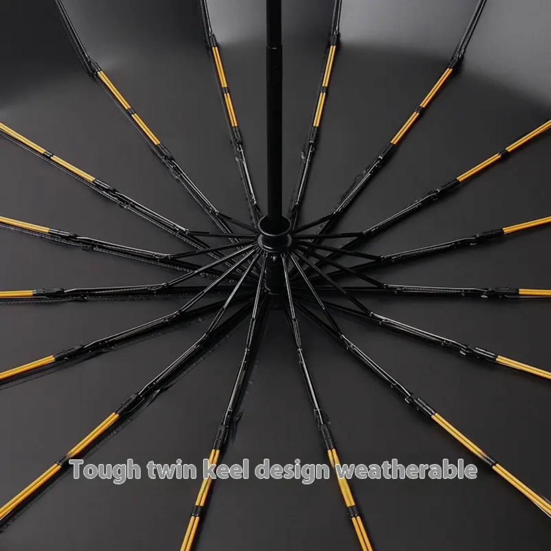 Picture of 12 Ribs High Quality  Umbrella Man and women Luxury 12Ribs Umbrella for Car Business Big Umbrella Sun Rain Women Parasol Windproof Folding -Umbrella