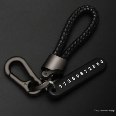 Picture of Factory wholesale car keychain metal high-end anti-lost creative key...