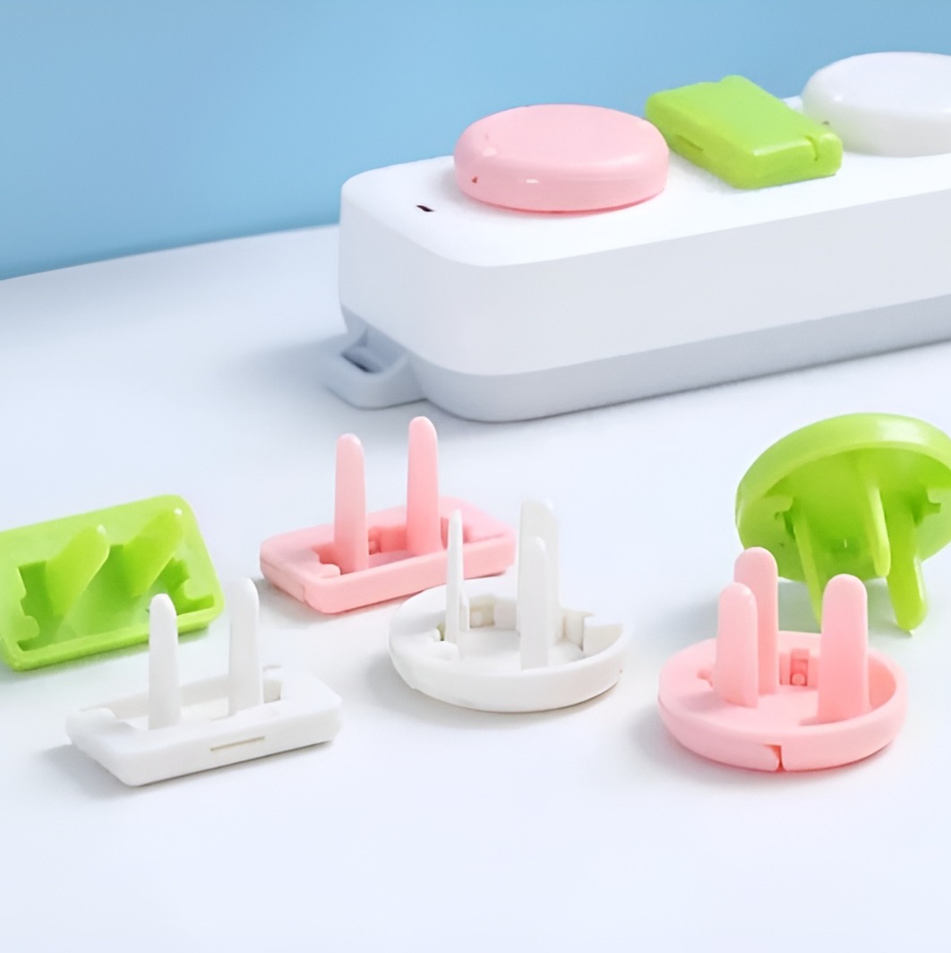  10 Pcs Child Safety Protection Socket Plug Protector Baby Electric Shock Protection Power Supply Cover 