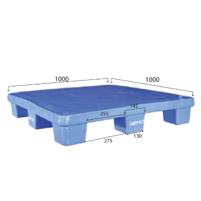 Picture of ROTO Industrial  Pallet 9 Leg 1000x1000x150