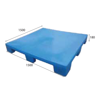 Picture of ROTO Ind Pallet 9 leg 1500x1500x160 PE F & S Frame