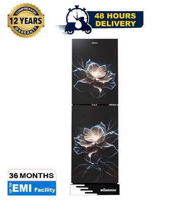 Picture of MINISTER 306 Liter Frost Type Bottom Mount Refrigerator EL Marble Lotus (M-306)