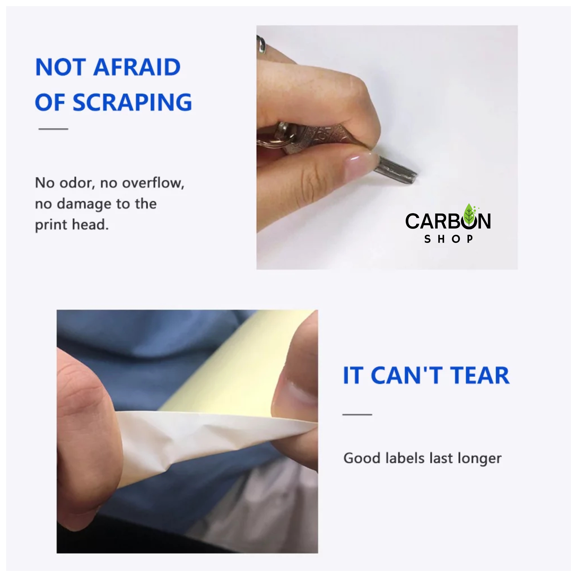 Picture of A4 সাইজের গ্লোসি স্টিকার পেপার ইঙ্কজেট লেজার প্রিন্টার এর জন্য ২০/৩০/৫০/৭০/১০০ পিস - sticker