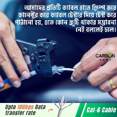 Picture of 35 Meter Cat6 Ethernet Patch Cable Gigabit RJ45 Network Wire Lan Cable Plug Connector Cat 6 Cable - 35M