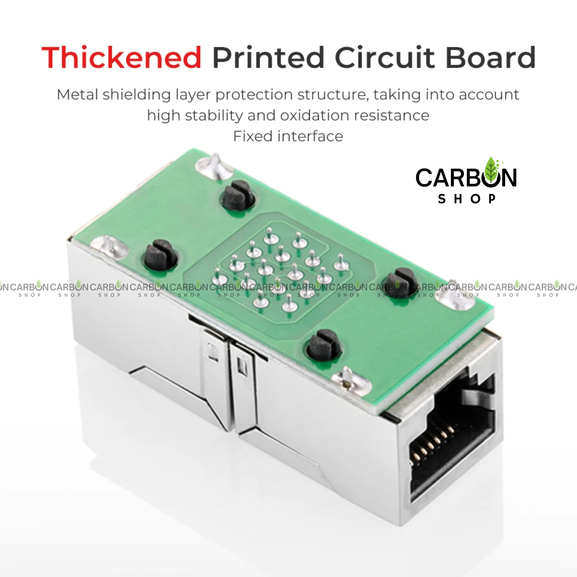 Picture of Rj45 Lan Jointer Ethernet Lan Cable Joiner Coupler Connector Coupler Jointer Female To Female CAT6 Cable Gigabit Network Ethernet LAN Connector Adapter Black