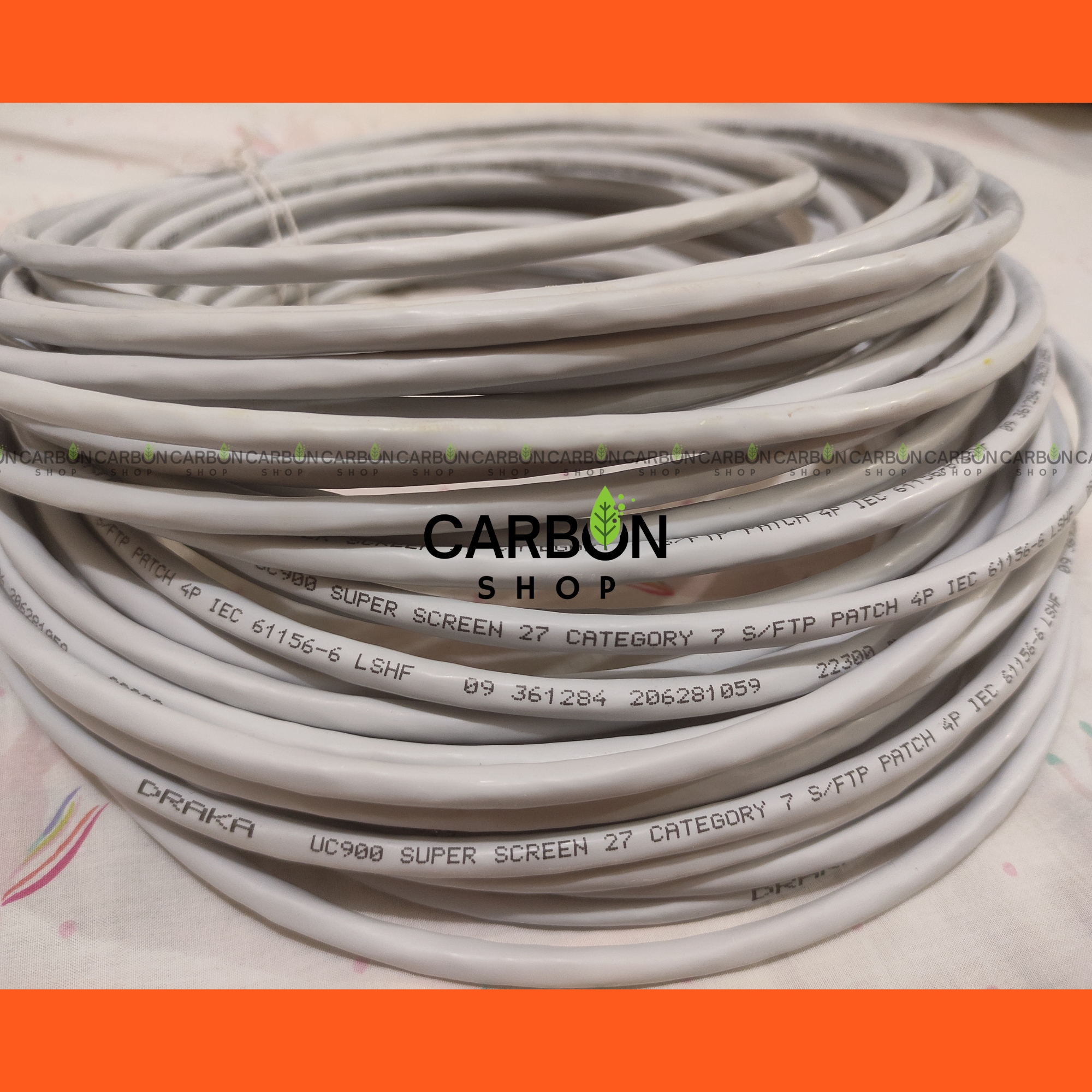 Picture of 2 Meter Cat7 Ethernet Cable Lan Cable 10Gbps High Speed RJ45 Networking Ethernet Lan Network Cord Cable Lead Ready Cable - High-Speed Internet Connectivity With Cat 7 Cable For Router Modem Computer PC And Laptops PS3 PS4